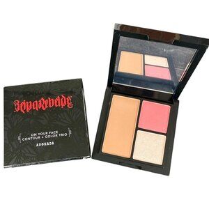 Reina Rebelde On Your Face Contour Color Trio Adorada Full Size Bronzer Blush